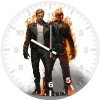 ryan gosling as ghost rider ps wall clock