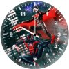 the alliance of batman and spider man 2099 24 wall clock