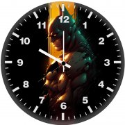 batman night true detective s7 wall clock