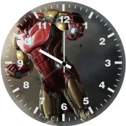 iron man 4kartwork aj wall clock