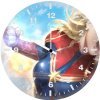 captain marvel newarts t2 wall clock