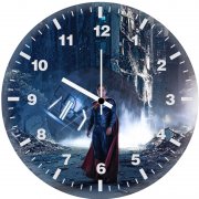 henry cavill superman in disaster o5 wall clock