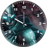 batman art suit an wall clock