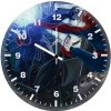 spiderman and venom fighting k2 wall clock