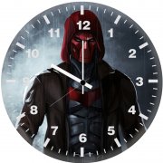 redhood on streets 5x wall clock