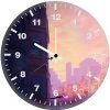 gwen and miles r9 wall clock