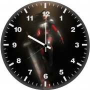 absolute wonder woman unleashed ha wall clock
