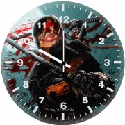deathstroke new artwork au wall clock