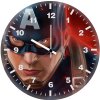 captain america latest art y4 wall clock