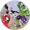 spiderman and spider woman team versus the hulk qs wall clock