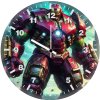 iron hulkbuster power v8 wall clock