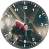 spiderman crane d1 wall clock