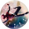 spidermanart t3 wall clock