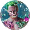 jared leto joker damaged 4l wall clock