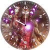 iron man art 1s wall clock
