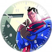 last son of krypton rv wall clock