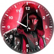 curran red hood ma wall clock