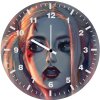 harley quinn sketch artwork qe wall clock