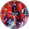 spiderman on phone 0w wall clock