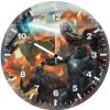 captain america civil war artwork eb wall clock