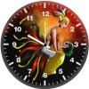 joker folie a deux vibrant visage fe wall clock