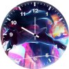 spiderman miles morales jumping n2 wall clock