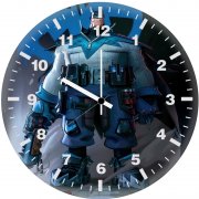futuristic armored batman tt wall clock