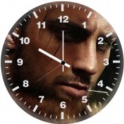 aaron taylor johnson as kraven the hunter 2x wall clock