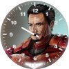 robert downey jr as tony stark ja wall clock