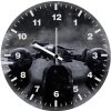 batman menacing batcycle yt wall clock