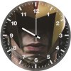 captain america putting helmet 6h wall clock