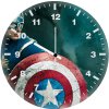 captain america marvel superhero gk wall clock