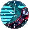 miles morales artwork p3 wall clock