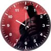 batman red background ry wall clock