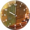miles and gwen sharing laughter rx wall clock