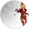 iron man character design cj wall clock