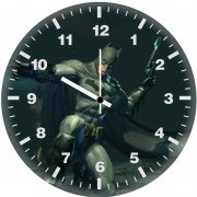 batman arkham knight artwork 46 wall clock