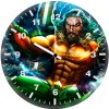 aquaman art fr wall clock