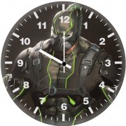 bane injustice 2 artwork 7b wall clock