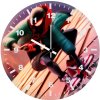 skater miles morales 59 wall clock