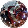 iron man captainamerica 5z wall clock