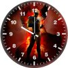 wolverine promo art for deadpool and wolverine 7a wall clock