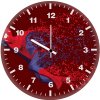 spiderman vector art gb wall clock