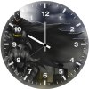 batman over gotham sq wall clock