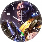 artwork thanos 6w wall clock
