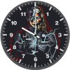captain america vs thor 0r wall clock