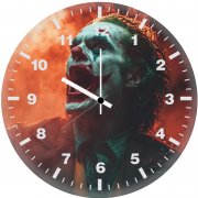 joker laugh of madness 8i wall clock