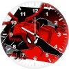 spiderman in spider verse 65 wall clock