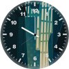 spiderman looking through window zp wall clock