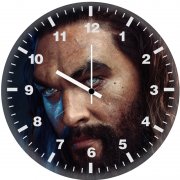aquaman justice league x0 wall clock